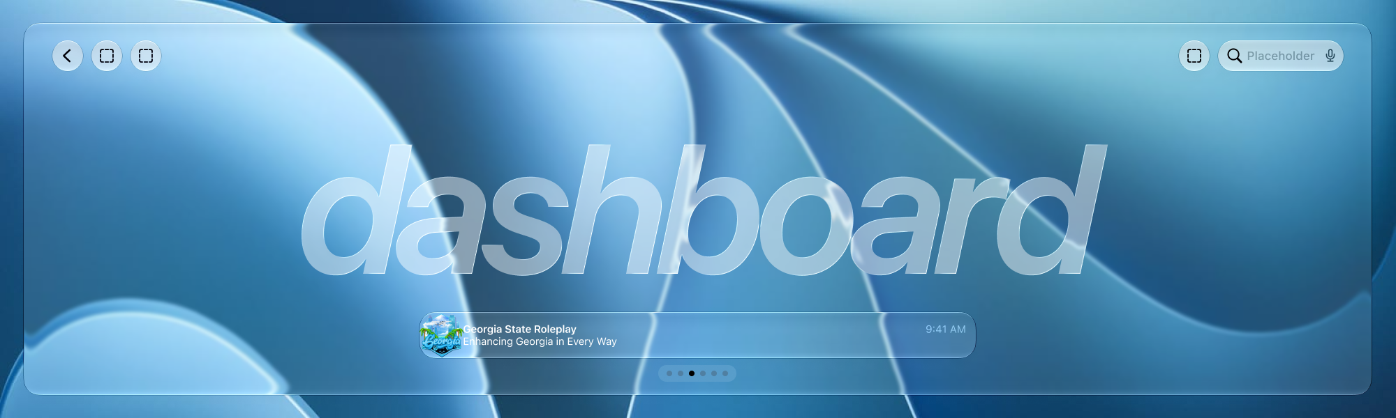 Second banner